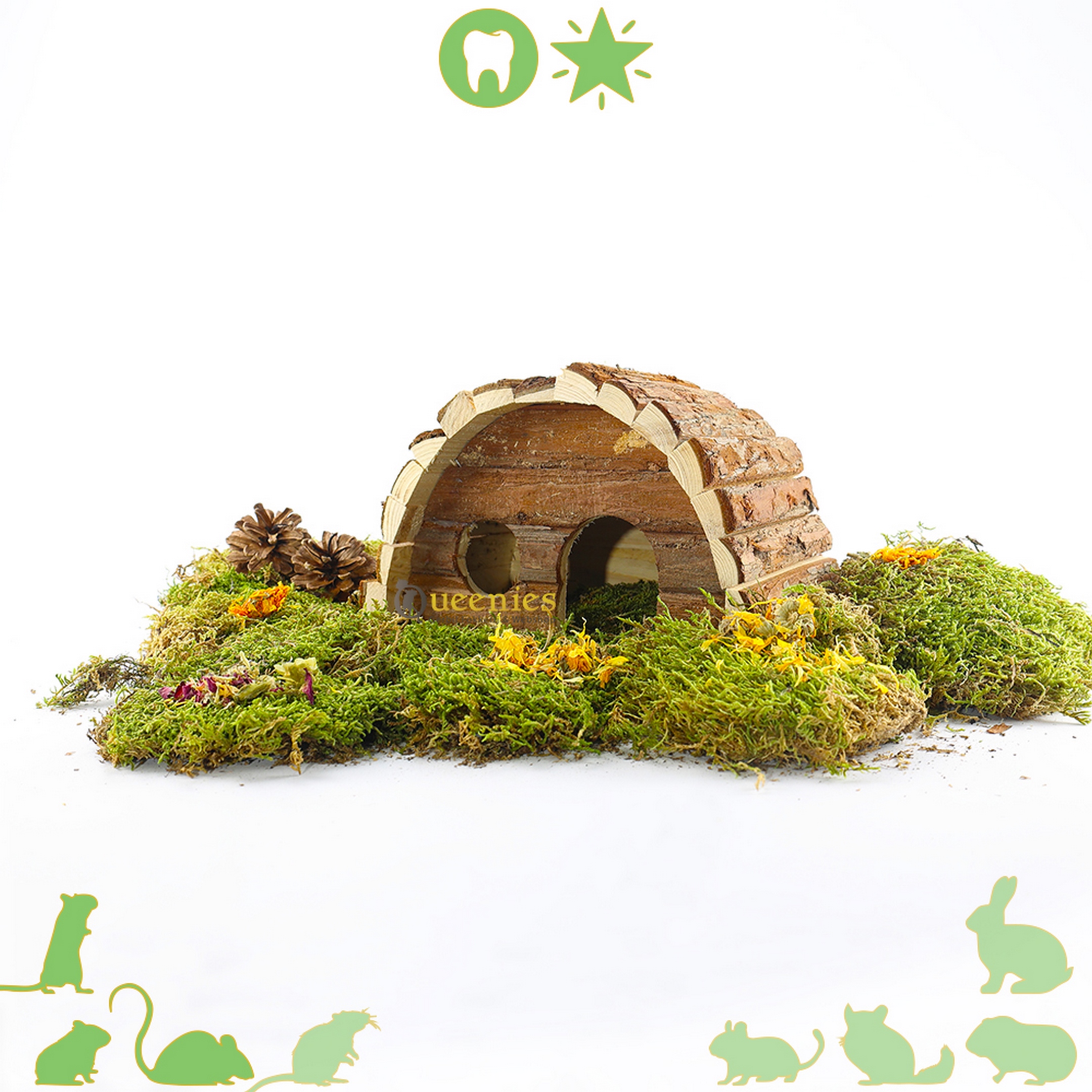 Huisje rond klein voor Gerbils